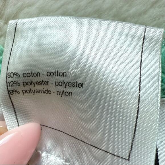 CHANEL women tweed light green jacket with pearls size 40 FR or 8 US 5800$ - Picture 10 of 14